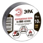 ЭРА ПВХ-изолента 15мм*10м черная (10/500/12000)