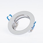 KL1 SN Светильник ЭРА литой  простой MR16,12V, 50W сатин никель (100/3000)