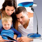 ЭРА наст.светильник NE-301-E27-15W-OR оранжевый (12/72)