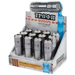 TM9-box12 Фонарь Трофи 9xLED, алюм, 3хААА в комплекте, промо-бокс (48/240/5280)