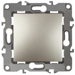 12-1103-04 ЭРА Переключатель, 10АХ-250В, IP20, Эра12, шампань (10/100/3200)