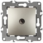 12-3101-04 ЭРА Розетка TV одиночная, IP20, Эра12, шампань (10/100/3200)