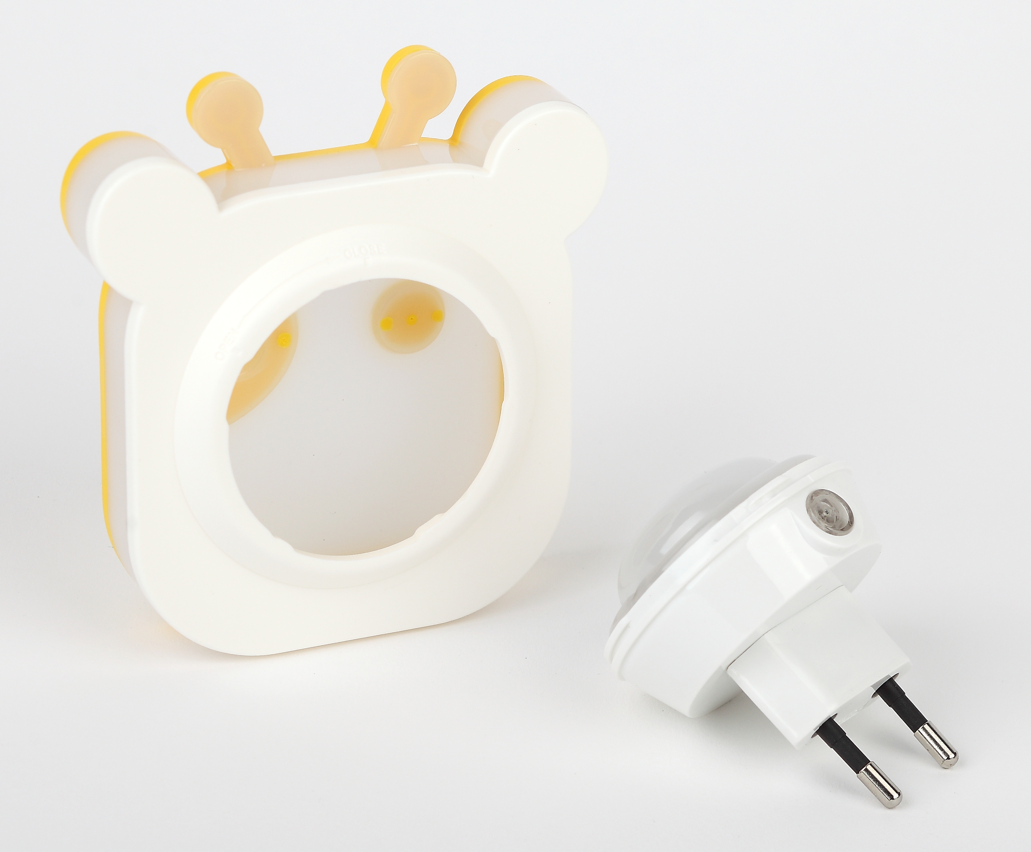 ЭРА ночник NN-626-LS-Y желтый (12/48/288)