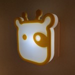 ЭРА ночник NN-626-LS-Y желтый (12/48/288)