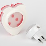 ЭРА ночник NN-627-LS-R красный (12/48/384)