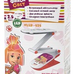 ЭРА наст.светильник NLED-424-2.5W-R красный ФИКСИКИ (6/48/432)