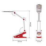 ЭРА наст.светильник NLED-424-2.5W-R красный ФИКСИКИ (6/48/432)