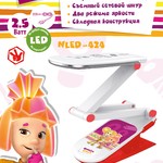 ЭРА наст.светильник NLED-424-2.5W-R красный ФИКСИКИ (6/48/432)