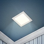 LED 2-9-4K Светильник ЭРА светодиодный квадратный LED 9W 220V 4000K (30/630)