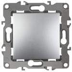 12-1108-03 ЭРА Переключатель промежуточный, 10АХ-250В, IP20, Эра12, алюминий (10/100/2500)
