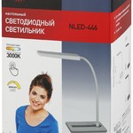ЭРА наст.светильник NLED-446-9W-BK черный (8/96)