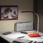 ЭРА наст.светильник NLED-447-9W-R красный (8/128)