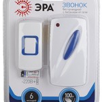 Звонок ЭРА C93 беспроводной, от сети (нов.упак) (10/60/240)