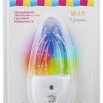 ЭРА ночник NN-619-LS-W белый (12/60/1260)