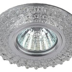 DK LD2 SL/WH Светильник ЭРА декор c белой светодиодной подсветкой, прозрачный (50/1400)