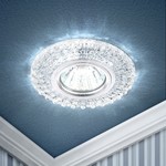 DK LD2 SL/WH Светильник ЭРА декор c белой светодиодной подсветкой, прозрачный (50/1400)