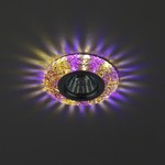 DK LD4 TEA/WH+PU Светильник ЭРА декор cо светодиодной подсветкой( белый+фиолетовый), чай (50/1400)