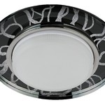 DK80 WH/BK Светильник ЭРА под лампу Gx53, 220V,13W, белый/черный (30/1200)