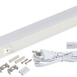 LLED-01-12W-6500-W ЭРА Линейный светодиодный светильник с выключателем  12Вт 6500К L872мм (25/800)