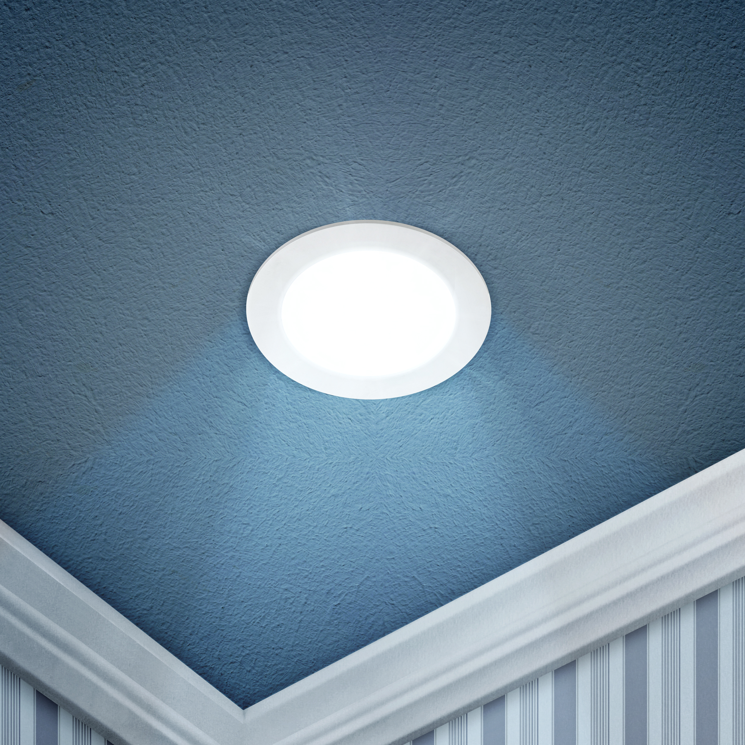 LED 1-6-6K Светильник ЭРА светодиодный круглый LED 6W  220V 6500K (40/1120)