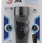 SDA30M Фонарь ЭРА NEW 5хLED, акку NiMH,бл (20/80/640)
