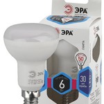 LED R50-6W-840-E14 ЭРА (диод, рефлектор, 6Вт, нейтр, E14) (10/100/3600)