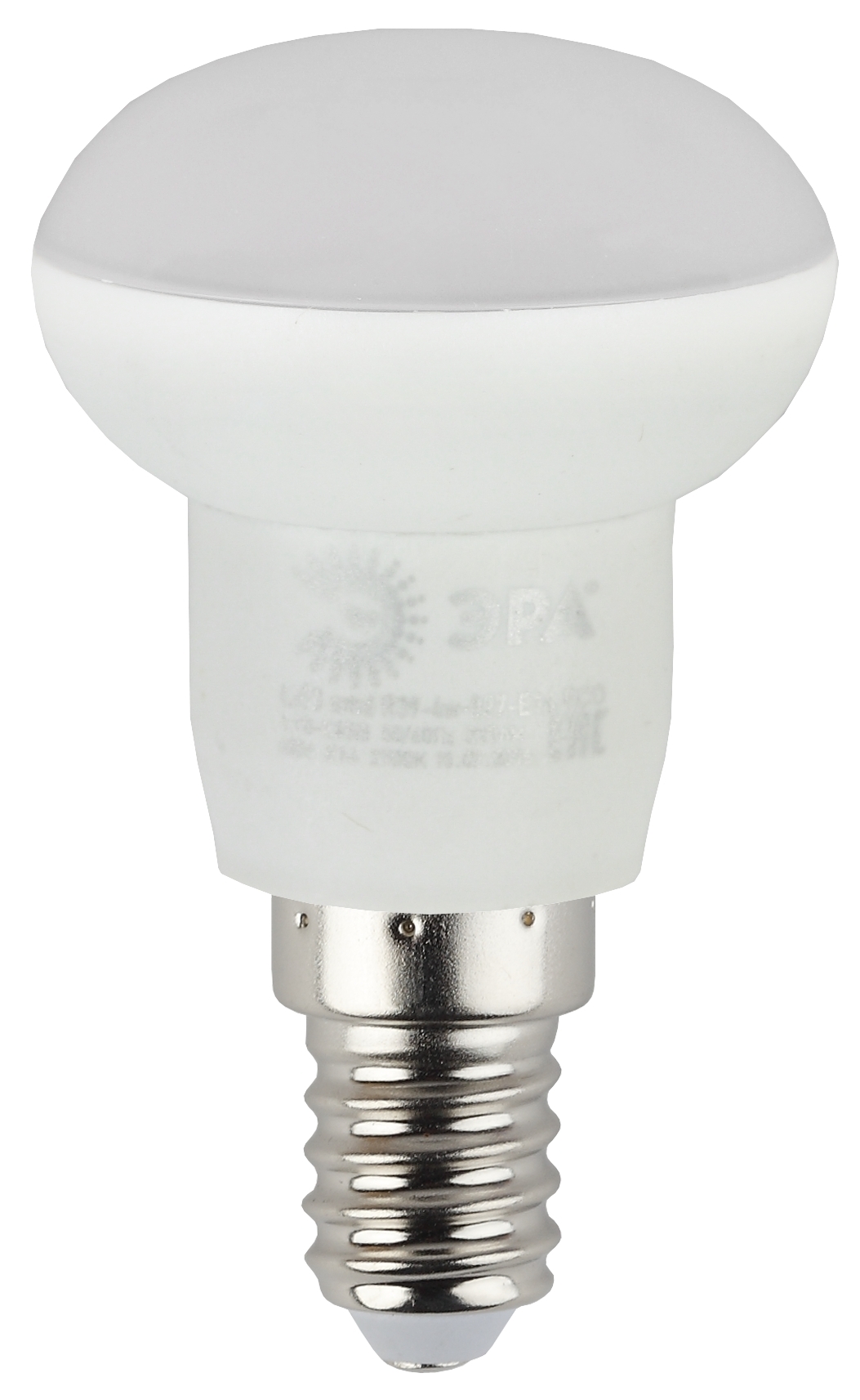 ECO LED R39-4W-827-E14 ЭРА (диод, рефлектор, 4Вт, тепл, E14) (10/100/4900)