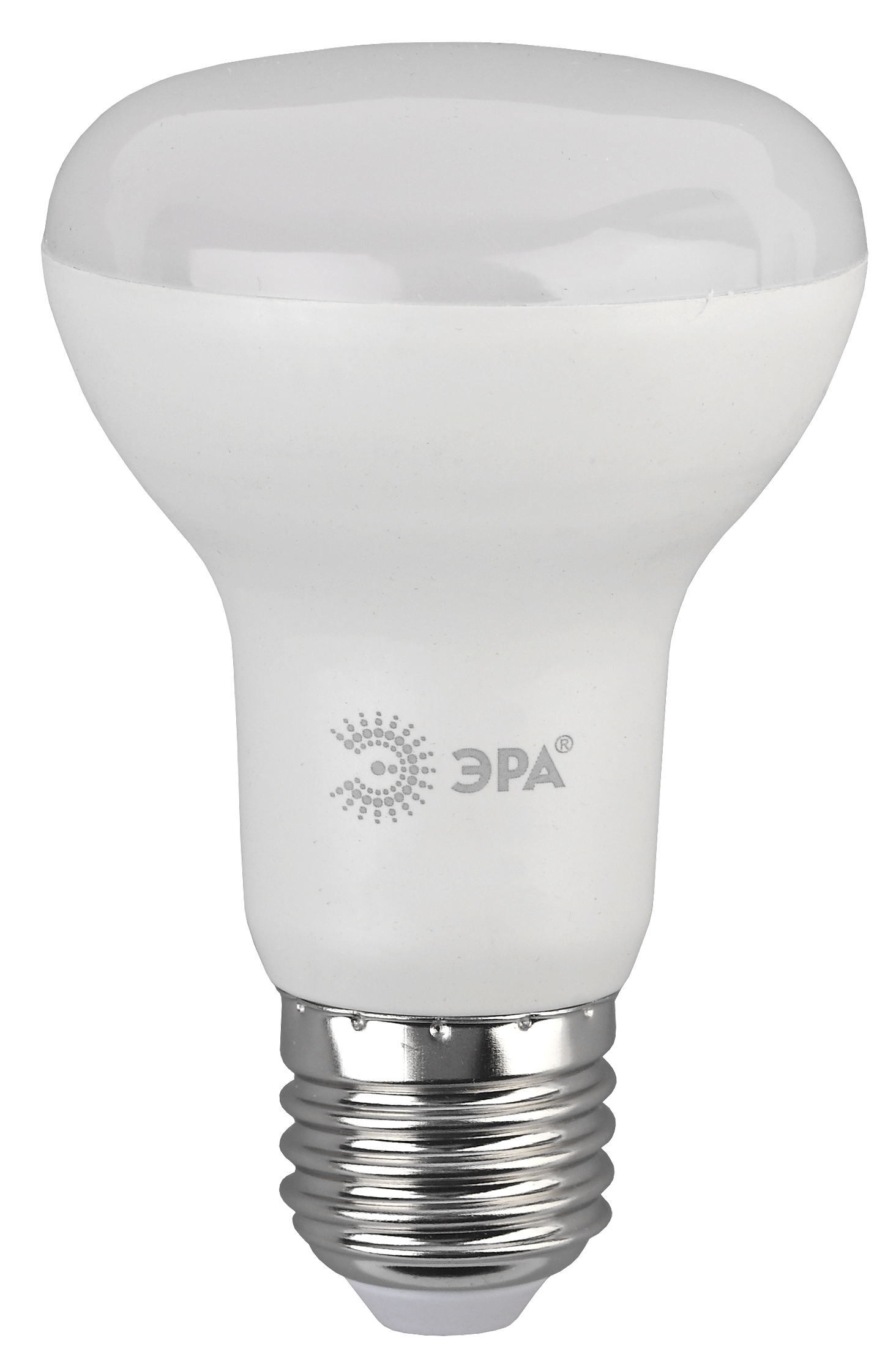 ECO LED R63-8W-840-E27 ЭРА (диод, рефлектор, 8Вт, нейтр, E27), (10/100/1500)