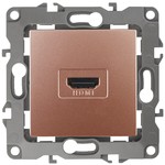 12-3114-14 ЭРА Розетка HDMI, IP20, Эра12, медь (10/100/3200)