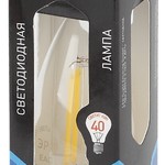F-LED B35-5W-840-E27 ЭРА (филамент, свеча, 5Вт, нейтр, E27) (10/100/2800)