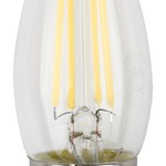 F-LED B35-5W-840-E27 ЭРА (филамент, свеча, 5Вт, нейтр, E27) (10/100/2800)