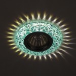 DK LD4 BL/WH Светильник ЭРА декор cо светодиодной подсветкой MR16, голубой (50/1400)