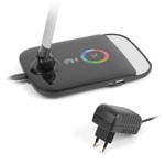 ЭРА наст.светильник NLED-460-14W-BK-S черный с серебром (8/168)