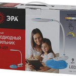 ЭРА наст.светильник NLED-459-9W-BU синий (12/144)