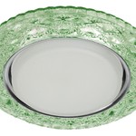 DK LD24 GR/WH Светильник ЭРА декор cо светодиодной подсветкой Gx53, зеленый (50/1000)