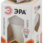 LED A60-11W-827-E27 ЭРА (диод, груша, 11Вт, тепл, E27) (10/100/2000)