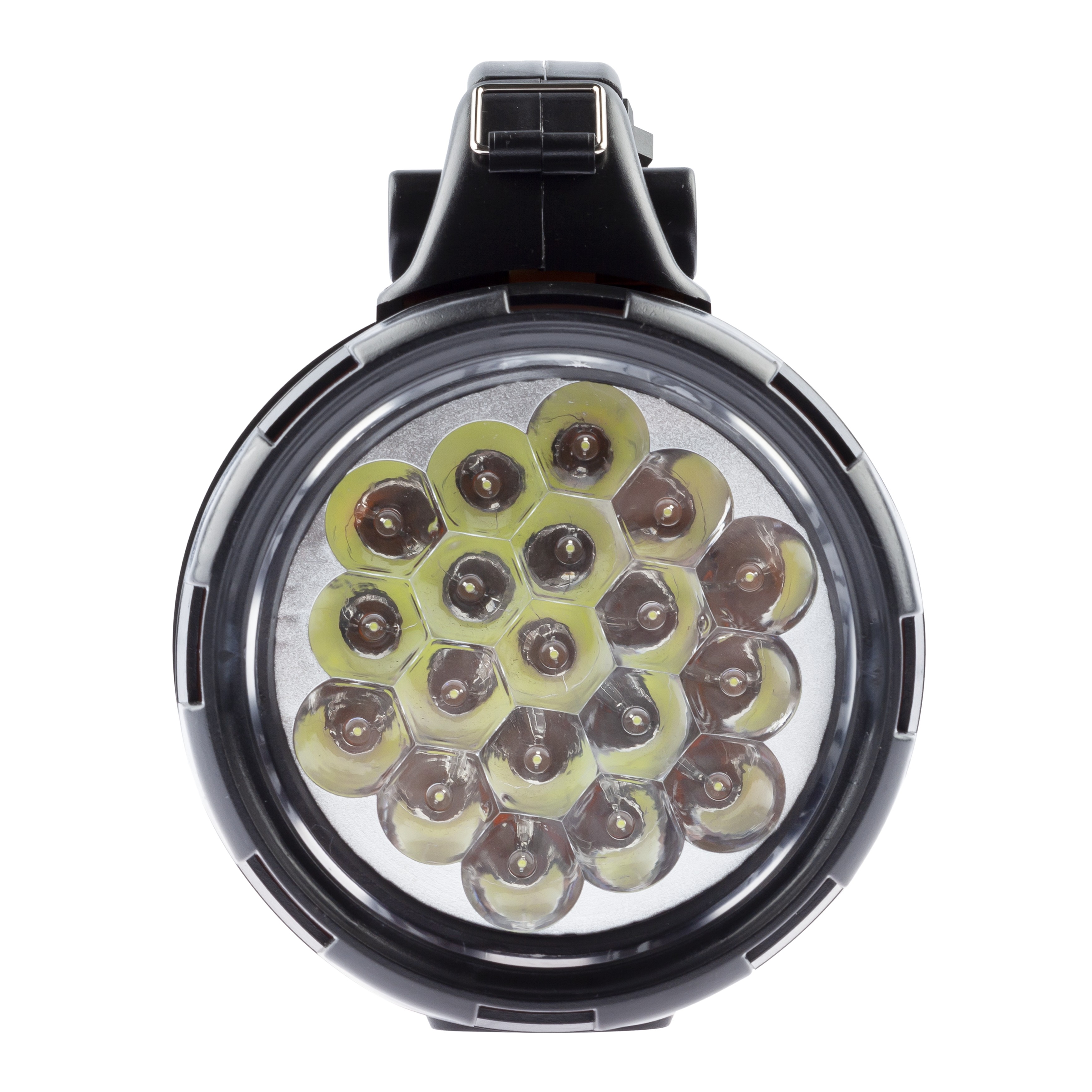 PA-601 Фонарь ЭРА прожектор АЛЬФА [19xLED + 24xLED, литий 3Ач, ЗУ 220V+12V, карт] (8/144)