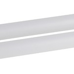 LLED-03-2х9W-6500-W ЭРА Линейный светодиодный светильник  2x9Вт 6500К L2*600мм разъем С7 (30/420)