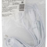 LLED-A-CABLE-1.5m-SW-W ЭРА Сетевой шнур 1,5м с выключателем для светильников LLED разъемC7 (200/4200