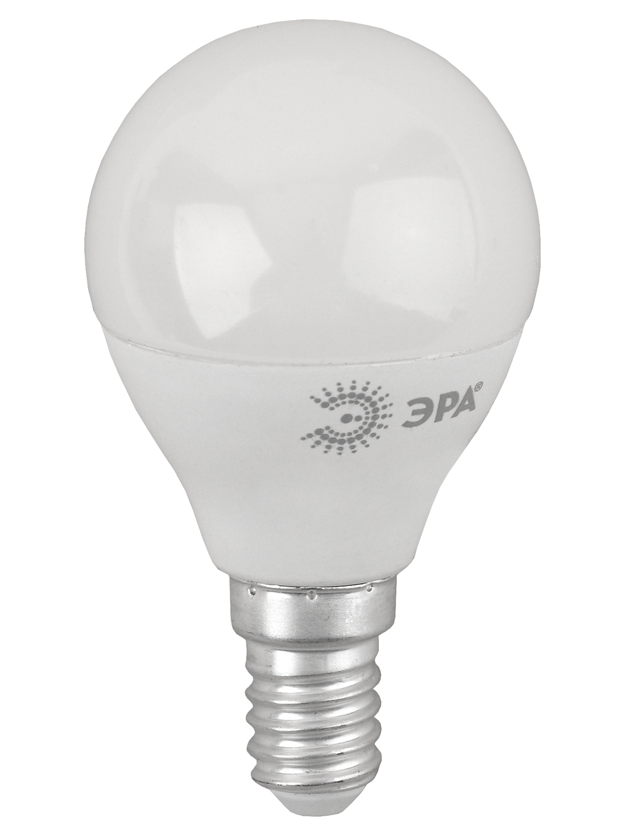 ECO LED P45-8W-840-E14 ЭРА (диод, шар, 8Вт, нейтр, E14) (10/100/4000)