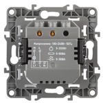 12-4103-06 ЭРА Датчик движения 2-проводной, 180-240В, 200Вт, IP20, Эра12, чёрный (6/60/1800)