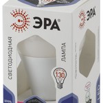 LED A60-15W-860-E27 ЭРА (диод, груша, 15Вт, хол, E27) (10/100/2000)