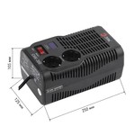 СНК-300 ЭРА Стабилизатор напр. компакт, 160-260В/220В, 300ВА (8/240)