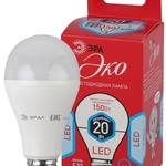 ECO LED A65-20W-840-E27 ЭРА (диод, груша, 20Вт, нейтр, E27) (10/100/1200)