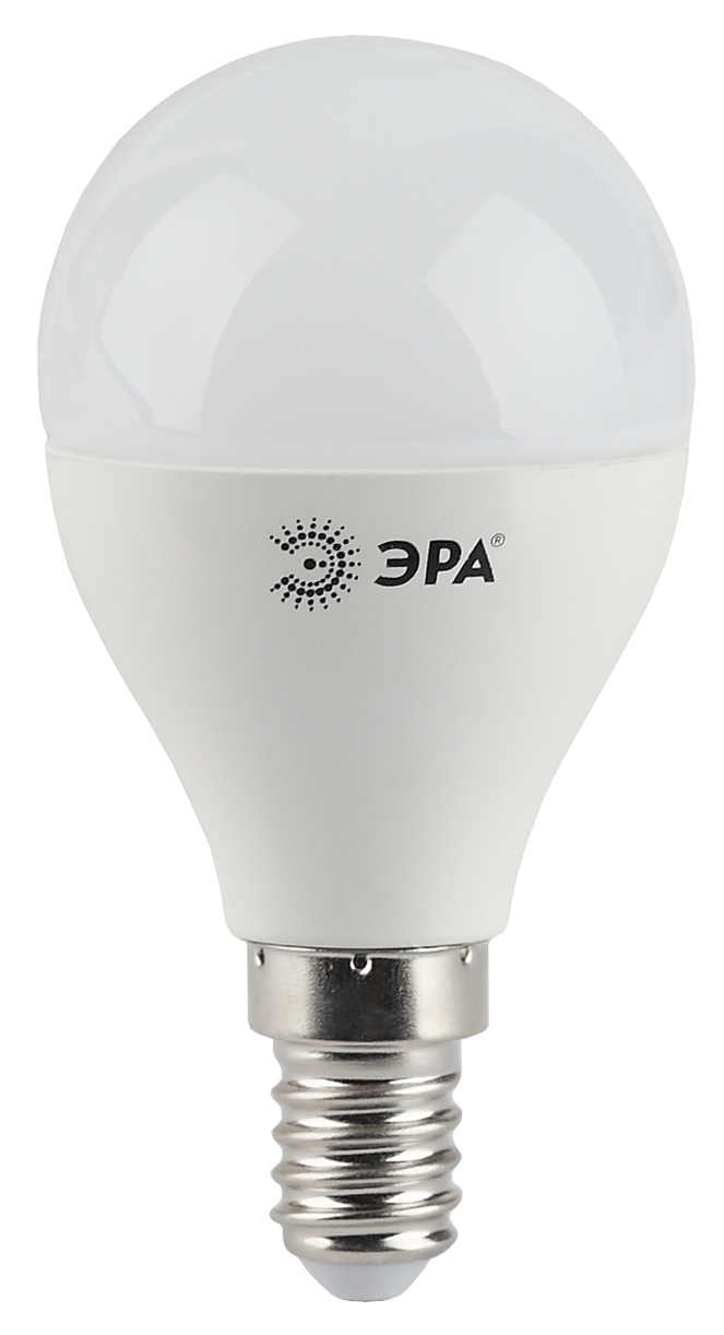 LED P45-9W-840-E14 ЭРА (диод, шар, 9Вт, нейтр, E14) (10/100/3600)
