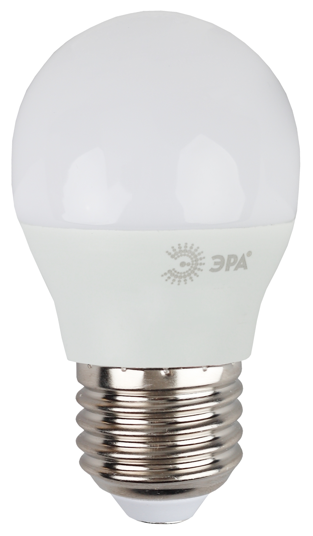 LED P45-9W-827-E27 ЭРА (диод, шар, 9Вт, тепл, E27) (10/100/3600)