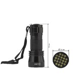 MB-502 Фонарь ЭРА универc. Гриндер [21xLED, 1.5Вт, алюм, 3хААА, бл] (10/60/1080)