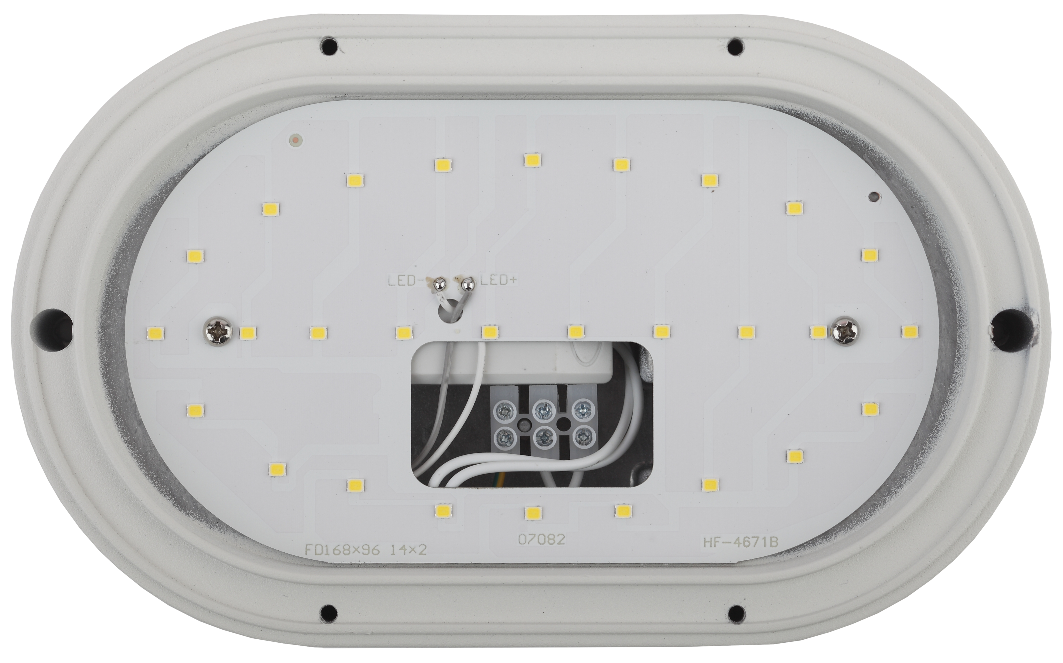 SPB-7-12-O ЭРА Cветильник светодиодный антивандальный IP65 12Вт 1140Лм 5000К 220х135 ОВАЛ (20/400)