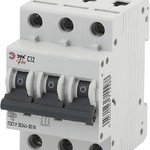 ЭРА Pro Автоматический выключатель NO-901-52 ВА47-63 3P 32А кривая C (4/60/1080)