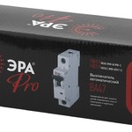 ЭРА Pro Автоматический выключатель NO-901-60 ВА47-63 1P 16А кривая B (12/180/3780)